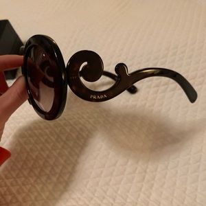Prada Oversized Round Sunglasses